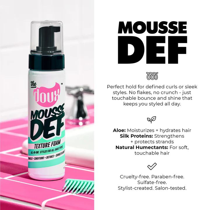 THE DOUX MOUSSE DEF Texture Foam® 7 oz – Angelsafro frisør